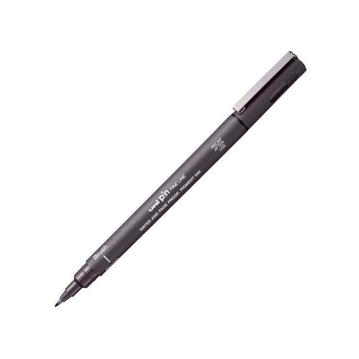 Uniball Marcador Permanente Pinbr-200S Calibrado Punta Pincel Gris Oscuro Caja 12 Ud Uniball Marcador Permanente Pinbr-200S Calibrado Punta Pincel Gris Oscuro Caja 12 Ud