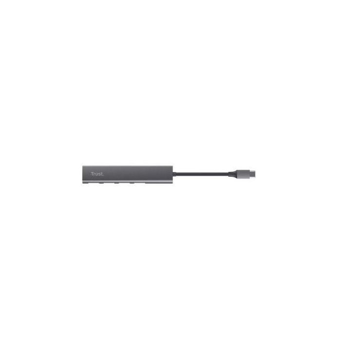 Hub USB Tipo-C Trust Halyx/ 4xUSB 3 Hub USB Tipo-C Trust Halyx/ 4xUSB 3