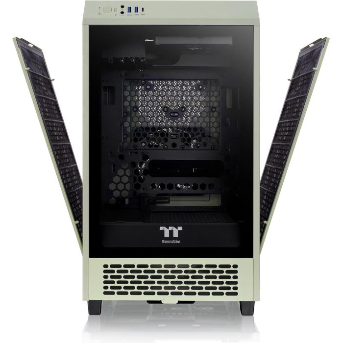 Thermaltake Tower 200 Mini Torre PC Verde con Soporte para Discos Duros 2.5/3.5 pulgadas y Ventiladores 120/140 mm 1 Thermaltake Tower 200 Mini Torre PC Verde con Soporte para Discos Duros 2.5/3.5 pulgadas y Ventiladores 120/140 mm 1