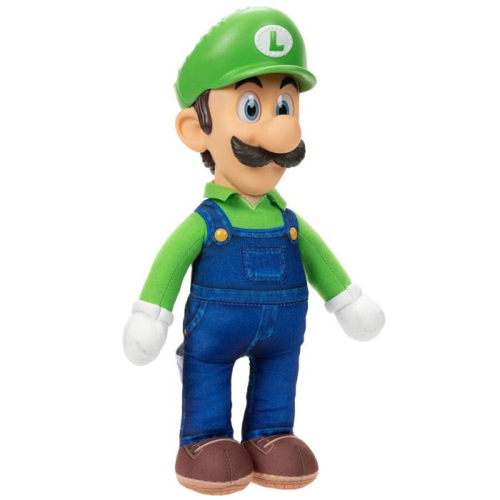 Peluche Luigi Super Mario Bros 30cm 3