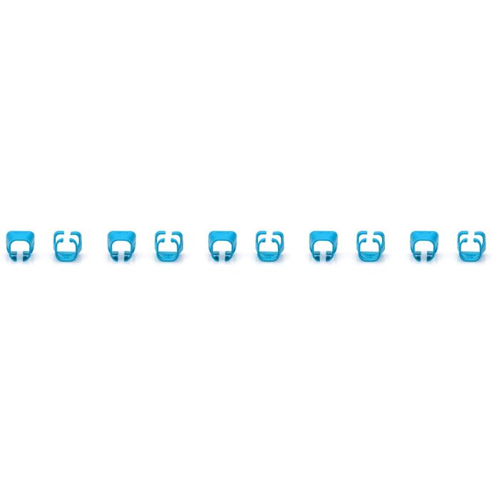 DIGITUS Farbclips für Patchkabel RJ45 100 Stück blau 4 DIGITUS Farbclips für Patchkabel RJ45 100 Stück blau 4