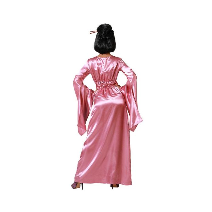 Disfraz China Kimono Rosa Mujer Adulto 2 Disfraz China Kimono Rosa Mujer Adulto 2
