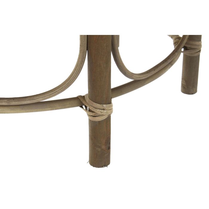 DKD Home Decor Mesita Auxiliar Balines Natural Ratán Set de 2 Piezas 61 x 52 x 61 cm 3 DKD Home Decor Mesita Auxiliar Balines Natural Ratán Set de 2 Piezas 61 x 52 x 61 cm 3