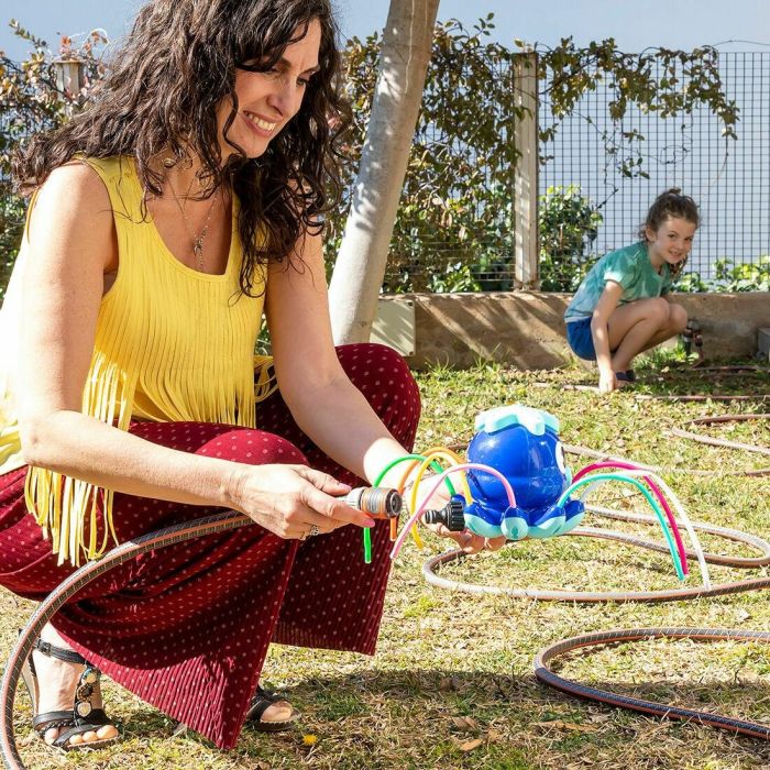 Pack Pelota Burbuja Hinchable Gigante Parachoques y Juguete Aspersor Rociador de Agua InnovaGoods 20