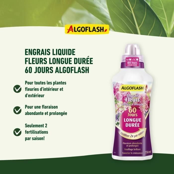 Fertilizante de flores de larga duración 60 días 750 mL 1 Fertilizante de flores de larga duración 60 días 750 mL 1