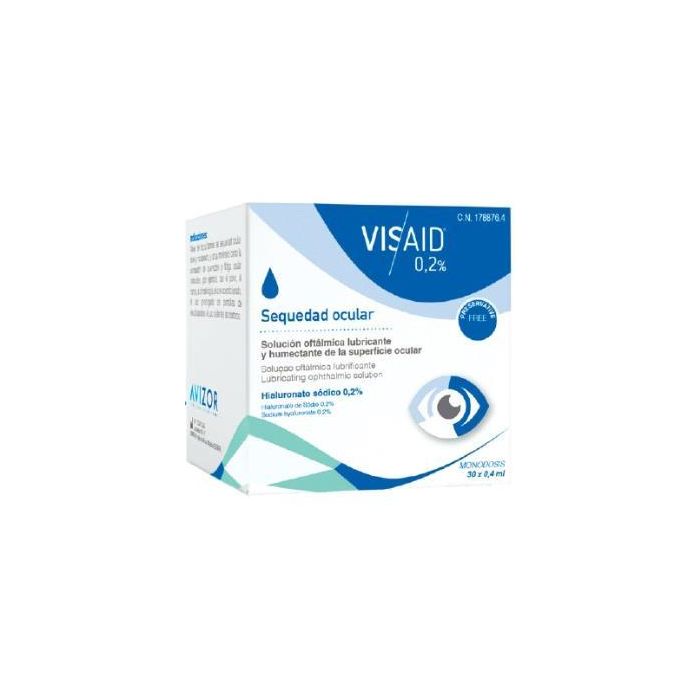 Visaid 0,2% Sequedad Ocular 30Monodosis Visaid 0,2% Sequedad Ocular 30Monodosis