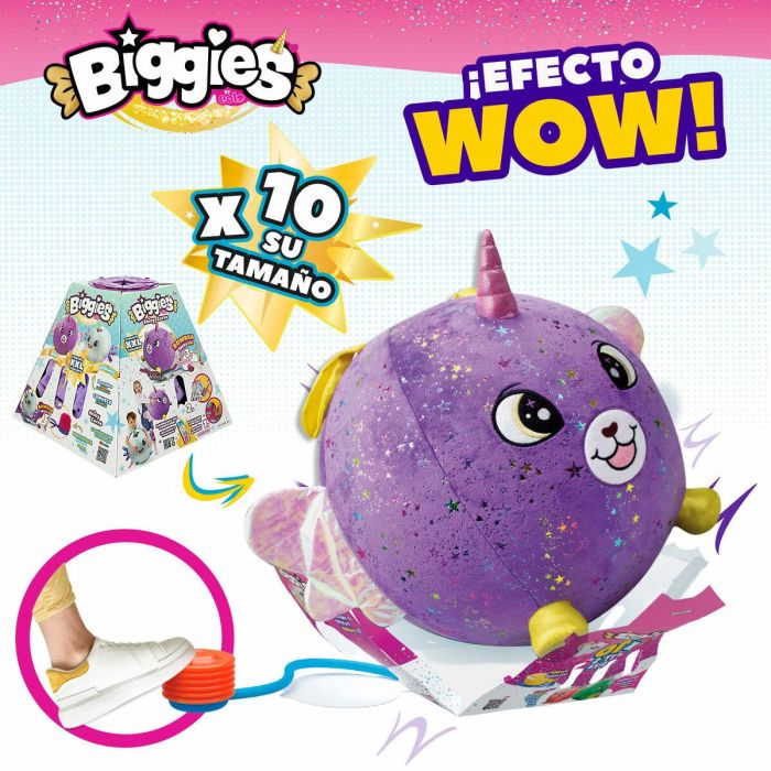 Peluche Eolo Morado Felpa Plástico 45 x 45 x 45 cm Hinchable (4 Unidades) 5 Peluche Eolo Morado Felpa Plástico 45 x 45 x 45 cm Hinchable (4 Unidades) 5