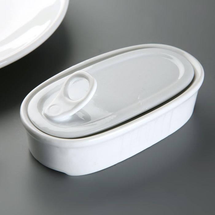 Caja Lata Conserva Con Tapa Versa 6X2CM (6 Unidades) 1 Caja Lata Conserva Con Tapa Versa 6X2CM (6 Unidades) 1