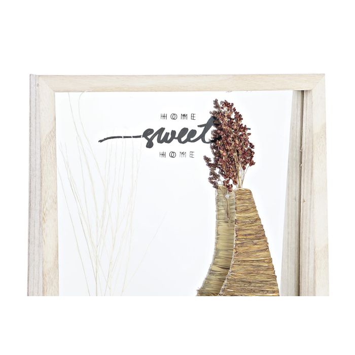 Espejo de pared DKD Home Decor Blanco Natural Cottage 25 x 4 x 25 cm (2 Unidades) 2 Espejo de pared DKD Home Decor Blanco Natural Cottage 25 x 4 x 25 cm (2 Unidades) 2