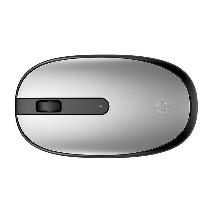 HP 240 Pike Silver Ratón Inalámbrico Bluetooth para PC y Portátil, Diseño Elegante Plateado, Conexión Robusta y Seguimiento Preciso 1
