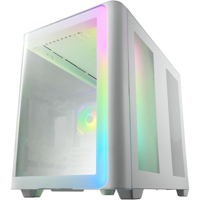 FSP M580-WA Midi Tower ARGB TG Blanco 1