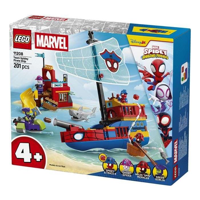 Juego de construccion barco pirata del equipo spidey lego spidey 1