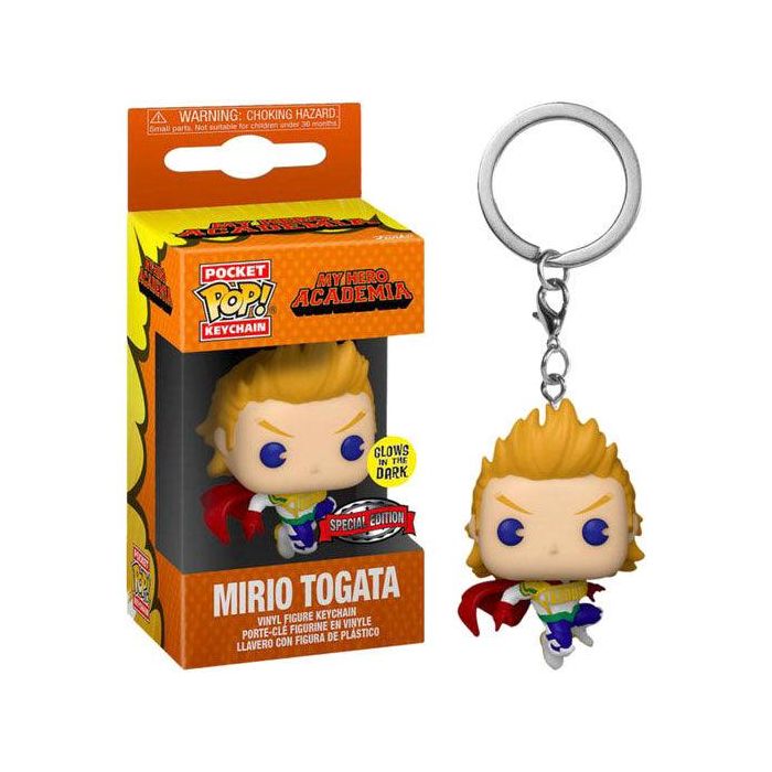 Llavero Pocket POP My Hero Academia Mirio Togata Exclusive 0 Llavero Pocket POP My Hero Academia Mirio Togata Exclusive 0