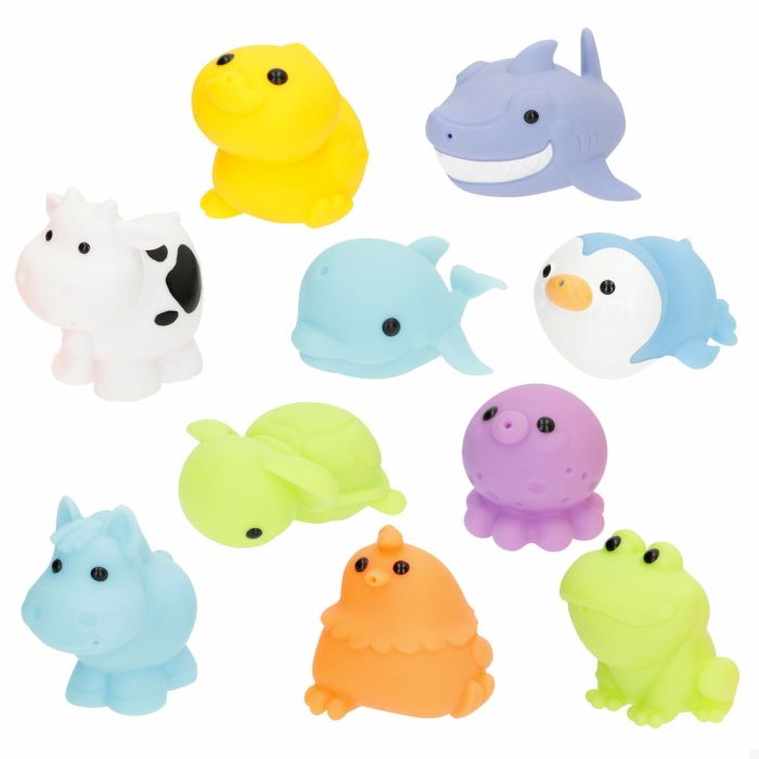 Set Animales para la Bañera Winfun 6 X 4,5 X 8 CM 4 Unidades 6 Set Animales para la Bañera Winfun 6 X 4,5 X 8 CM 4 Unidades 6