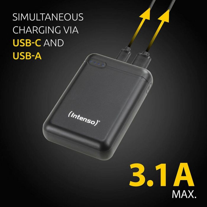 Power Bank INTENSO XS10000 Negro 10000 mAh 7