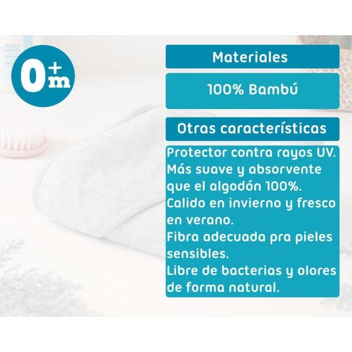 KioKids Toalla de Baño Bebé 100% Bambú Gris con Capucha 76x76 cm. Suave, Absorbente, Termo Climática, Certificado Oekotex +0 Meses 5 KioKids Toalla de Baño Bebé 100% Bambú Gris con Capucha 76x76 cm. Suave, Absorbente, Termo Climática, Certificado Oekotex +0 Meses 5