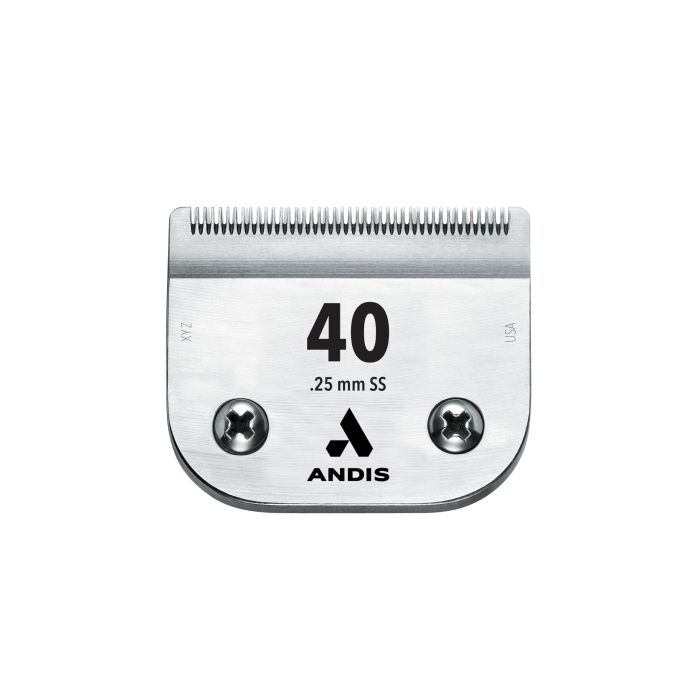 Andis S-40 Cuchilla UltraEdge Profesional de Acero Inoxidable 0.25 mm para Corte Preciso, Afilada y Anti-Corrosión 1 Andis S-40 Cuchilla UltraEdge Profesional de Acero Inoxidable 0.25 mm para Corte Preciso, Afilada y Anti-Corrosión 1