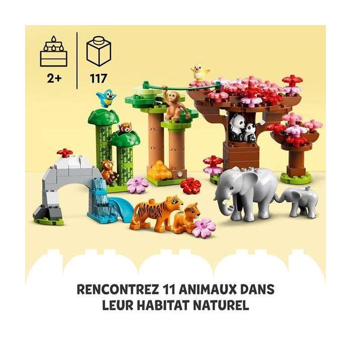 Juego de construccion fauna salvaje de asia lego duplo 12 Juego de construccion fauna salvaje de asia lego duplo 12