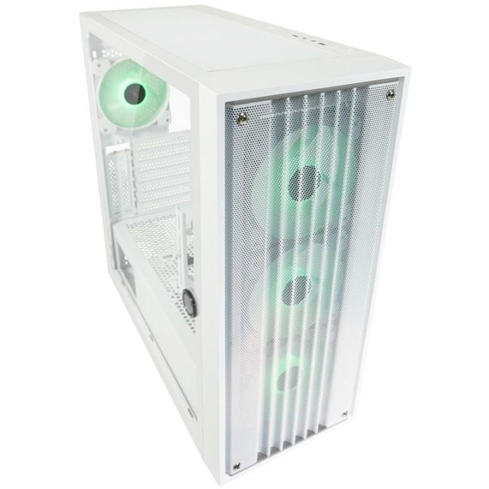 LC-Power LC-810W-ON Midi Tower Blanco ATX EATX micro ATX Mini-ITX para Juego con ventana lateral 15 LC-Power LC-810W-ON Midi Tower Blanco ATX EATX micro ATX Mini-ITX para Juego con ventana lateral 15