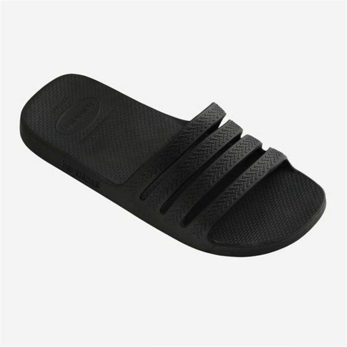 Chanclas para Niños Havaianas Slide Stradi Negro 2 Chanclas para Niños Havaianas Slide Stradi Negro 2