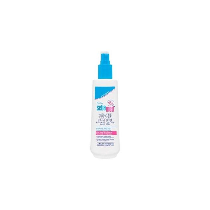 Sebamed BABY Agua de Colonia sin Alcohol para Bebés y Niños 250 ml - Cuidado Suave, Fragancia Fresca y Ligera, Vaporizador