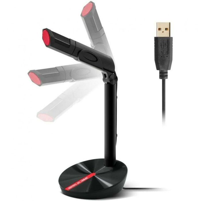 Micrófono Spirit of Gamer MIC-EKO Negro Rojo 1
