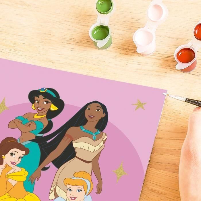 CreArt Kids - Kit de pintura por números de princesas Disney (18 x 24 cm), a partir de 7 años, 25843, Ravensburger 5 CreArt Kids - Kit de pintura por números de princesas Disney (18 x 24 cm), a partir de 7 años, 25843, Ravensburger 5
