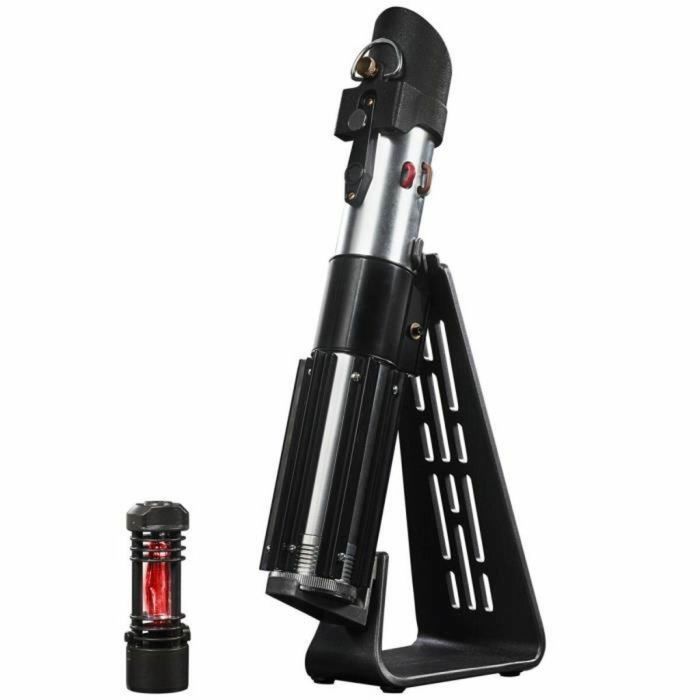 Saber Laser Force FX Elite de Dark Vader Collection con LED y efectos de sonido, Star Wars The Black Series