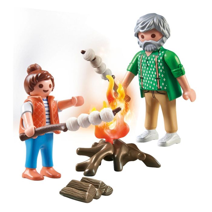 Playmobil Hoguera Con Malvaviscos 71513 Edad Recomendada +4 años