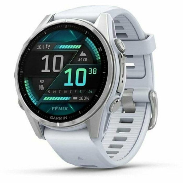Garmin Fenix 8 Reloj Inteligente Smartwatch AMOLED 1.3" (3,3 cm) 43mm 416x416 Px Táctil GPS WiFi Plata 32GB Resistente al Agua 40m 0 Garmin Fenix 8 Reloj Inteligente Smartwatch AMOLED 1.3" (3,3 cm) 43mm 416x416 Px Táctil GPS WiFi Plata 32GB Resistente al Agua 40m 0