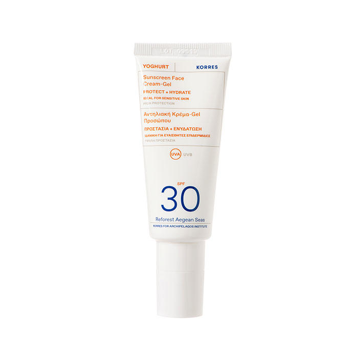 Korres Yogur Facial Gel Crema Spf30 40 mL