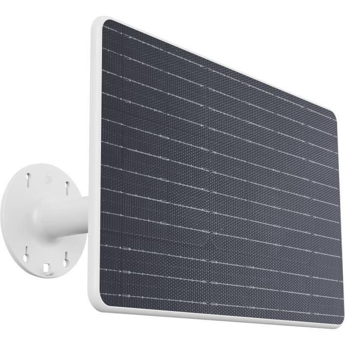 Panel solar - EZVIZ - 12 W - Batería incorporada - Puerto de carga dual - IP65 - Bluetooth