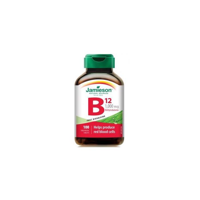 B-12 Metilcobalamina 1000Mcg. Sublingual 100Comp