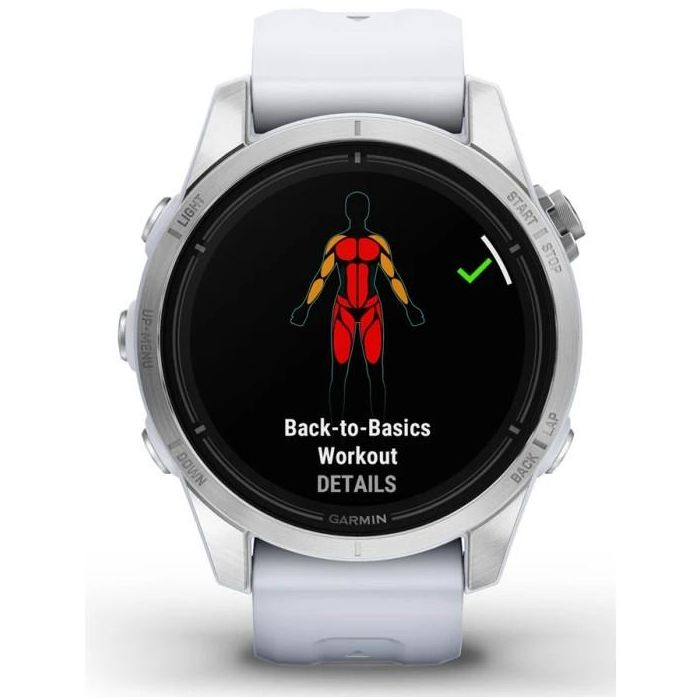 Garmin Epix Pro (Gen 2) (42mm) white/silver Reloj GPS Multisport con Pulsioxímetro 9