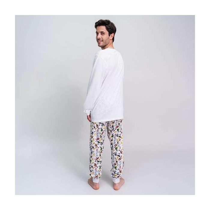 Pijama Looney Tunes Gris (Adultos) Hombre S 3