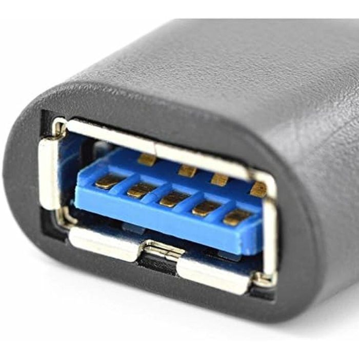 Adaptador USB a USB-C Ewent EW9643 2 Adaptador USB a USB-C Ewent EW9643 2
