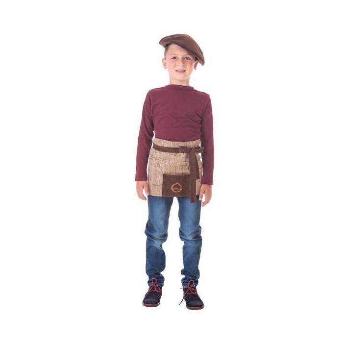 Creaciones Llopis Disfraz Delantal Castañero Chef Multicolor para niños 1-2 años
