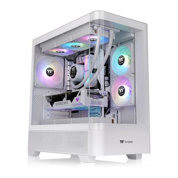 Thermaltake View 290 TG ARGB Midi Tower Blanco - Caja PC para Ordenador con Iluminación 0 Thermaltake View 290 TG ARGB Midi Tower Blanco - Caja PC para Ordenador con Iluminación 0