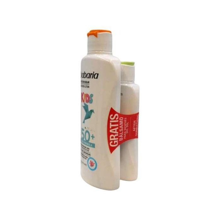 Babaria Lote Solar Infantil SPF 50+ Leche Protectora 200ml + After Sun 100ml Piel Sensible Waterproof - Set 2 pz 2 Babaria Lote Solar Infantil SPF 50+ Leche Protectora 200ml + After Sun 100ml Piel Sensible Waterproof - Set 2 pz 2