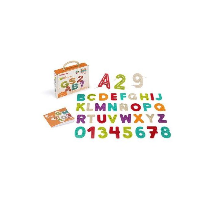 Juego Educat.Miniland Eco Activity 123 Abc (3-6 Años)