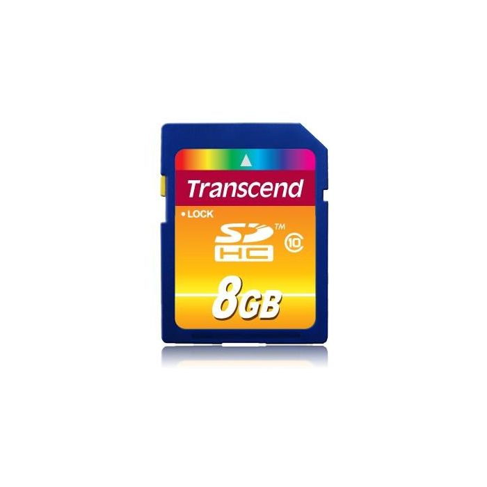 Transcend TS8GSDHC10 Tarjeta de Memoria SDHC 8GB Clase 10 Ultimate, Velocidad de Lectura 30MB/s para cámaras y dispositivos compatibles