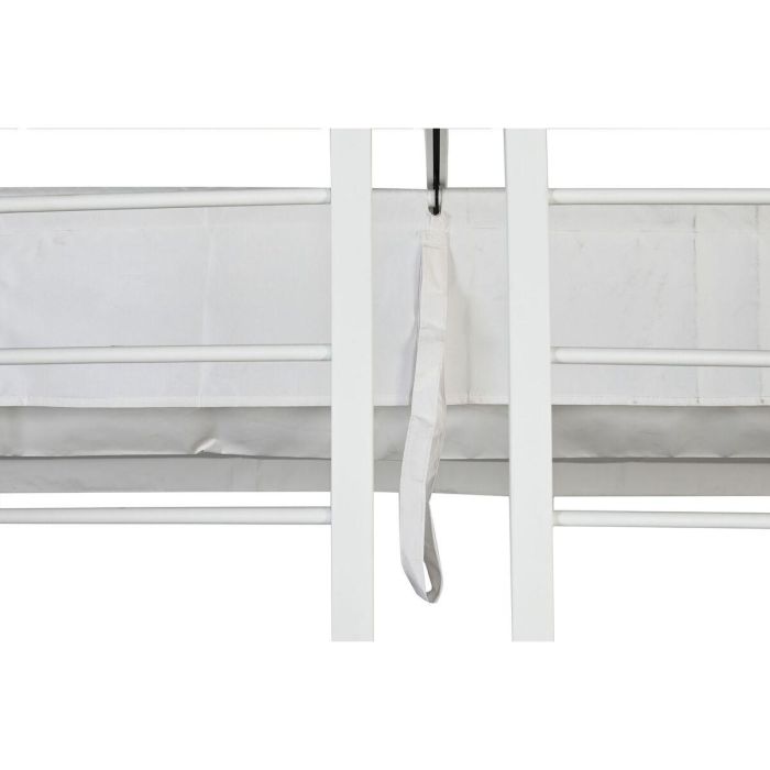 Pérgola DKD Home Decor Blanco 296 x 296 x 225 cm Acero 4 Pérgola DKD Home Decor Blanco 296 x 296 x 225 cm Acero 4
