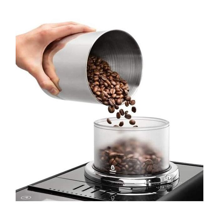 Cafetera Superautomática DeLonghi EXAM 440.55.B Negro Plateado 1450 W 19 bar 250 g 2