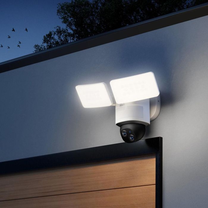 Eufy E340 Cámara de Seguridad IP Floodlight 3K Dual Cam 360° Pan/Tilt Wi-Fi 6 Interior/Exterior IP65 Almacenamiento Local Sin Cuotas 33 Eufy E340 Cámara de Seguridad IP Floodlight 3K Dual Cam 360° Pan/Tilt Wi-Fi 6 Interior/Exterior IP65 Almacenamiento Local Sin Cuotas 33