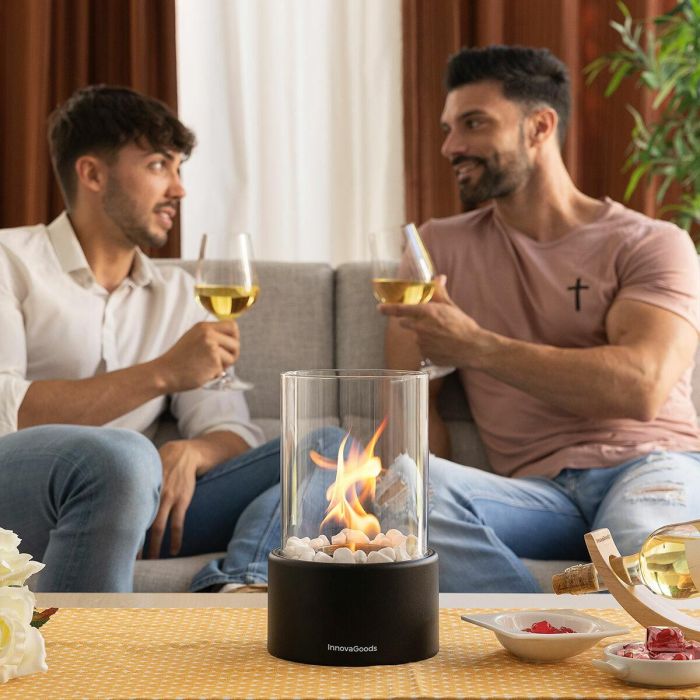 Chimenea de Mesa de Bioetanol Decorativa Heatfir InnovaGoods 5 Chimenea de Mesa de Bioetanol Decorativa Heatfir InnovaGoods 5