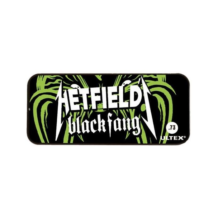 Dunlop Hetfield Black Fang Púa de Guitarra 0.73mm - Bote de 6