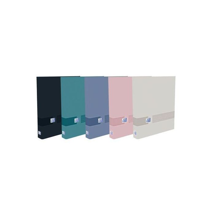 Carpeta De Anillas Oxford Oxford&You Carton Forrado A4+ 4 An.Mixtas 40Mm Col.Sur.(5) (Set de 10)