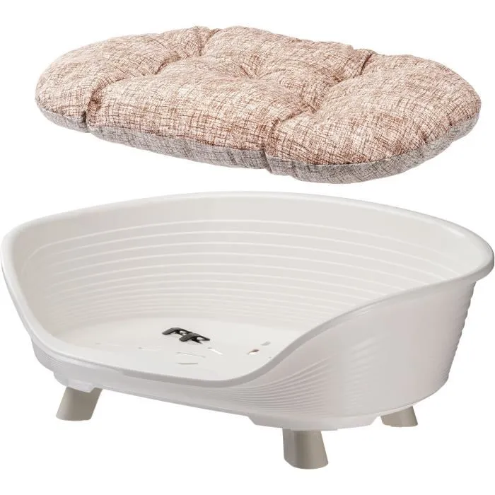 Ferplast Cesta TRONO 6 con cojín relax - Blanco 2