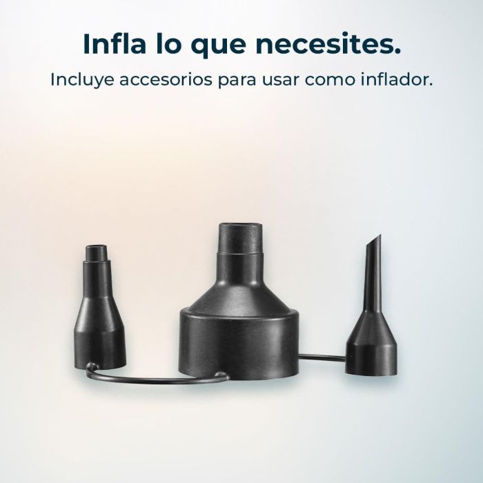 Cecotec Soplador eléctrico AirForce 720 700W negro cable 3m velocidad 210 km/h 1