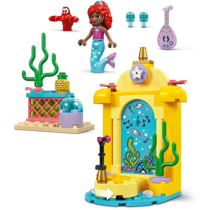 LEGO 43235 Disney Princess Escenario Musical de Ariel Set de Construcción con Pista Giratoria, Minipersonaje y Figura Sebastián 5 LEGO 43235 Disney Princess Escenario Musical de Ariel Set de Construcción con Pista Giratoria, Minipersonaje y Figura Sebastián 5